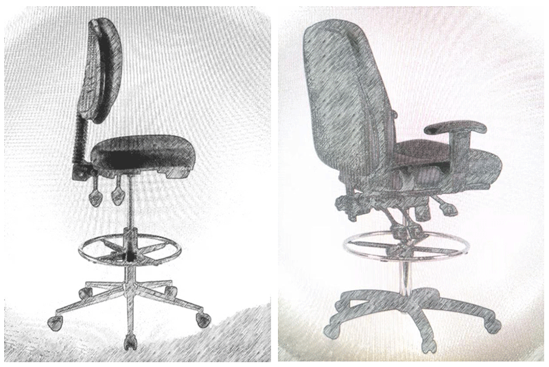 Drafting-Chair