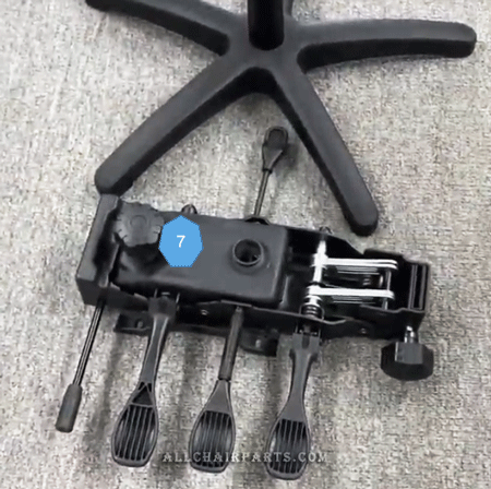Multi-functional Tilt - office chair adjustment levers-1
